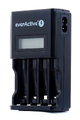 Ładowarka everActive NC-450 Black Edition + 4 akumulatory everActive R6 AA Ni-MH 2000mAh