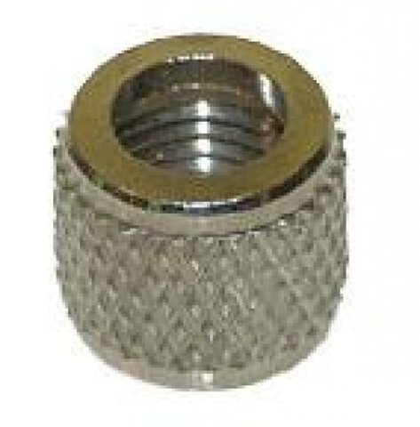 Metalowa nakrętka zaworka rowerowego Metalowa nakrętka zaworka rowerowego